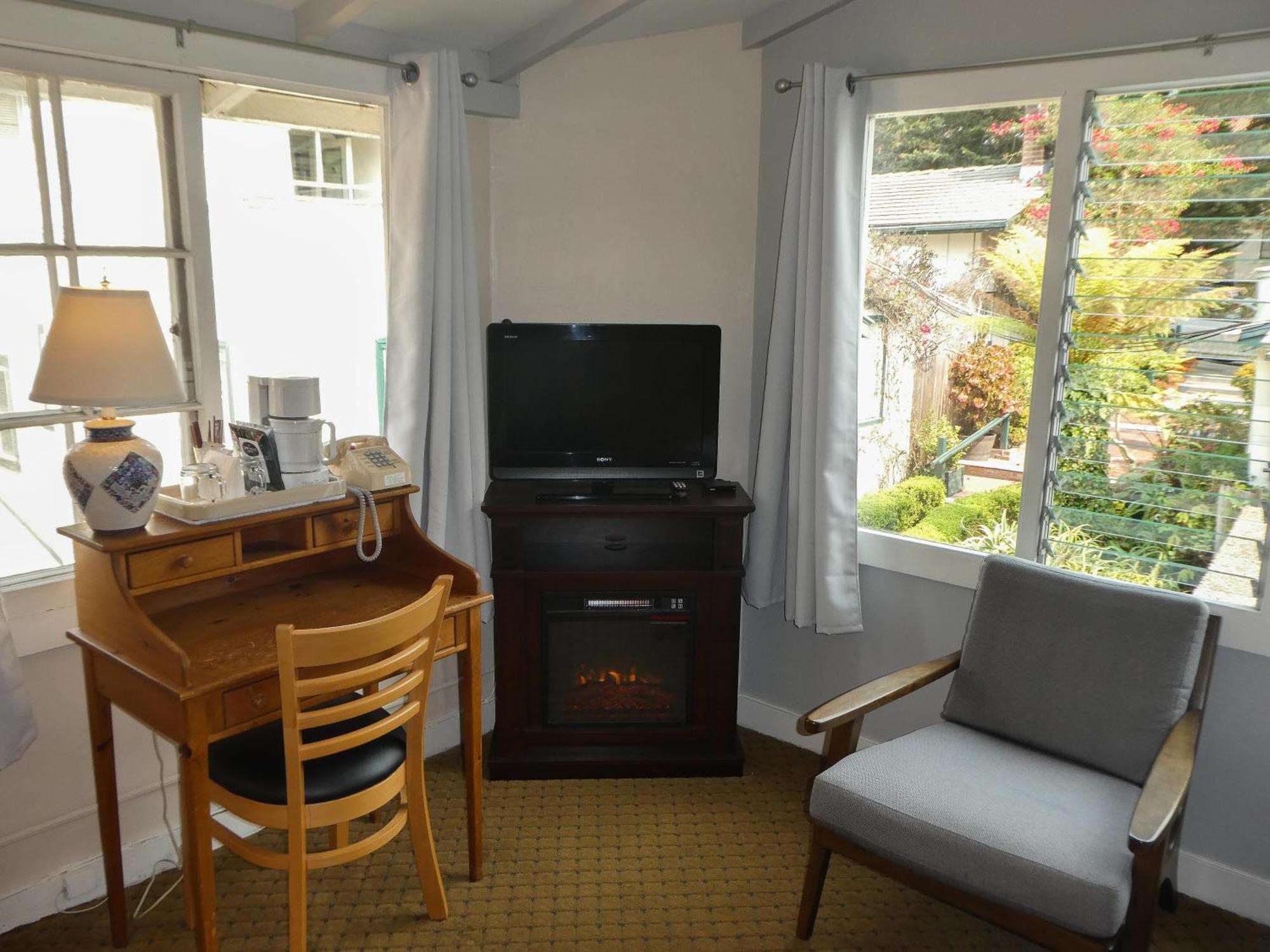 Carmel Fireplace Inn Rom bilde